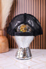 "Feral" Black & White Print Trucker Hat - Whiskey Skies - 1/2 PENNY WHOLESALE