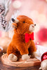 Festive Highland Cow Tabletop Sitter - Whiskey Skies - HANNA'S HANDIWORKS