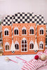 Festive Holiday House Wooden Cutout - Whiskey Skies - ADAMS & CO