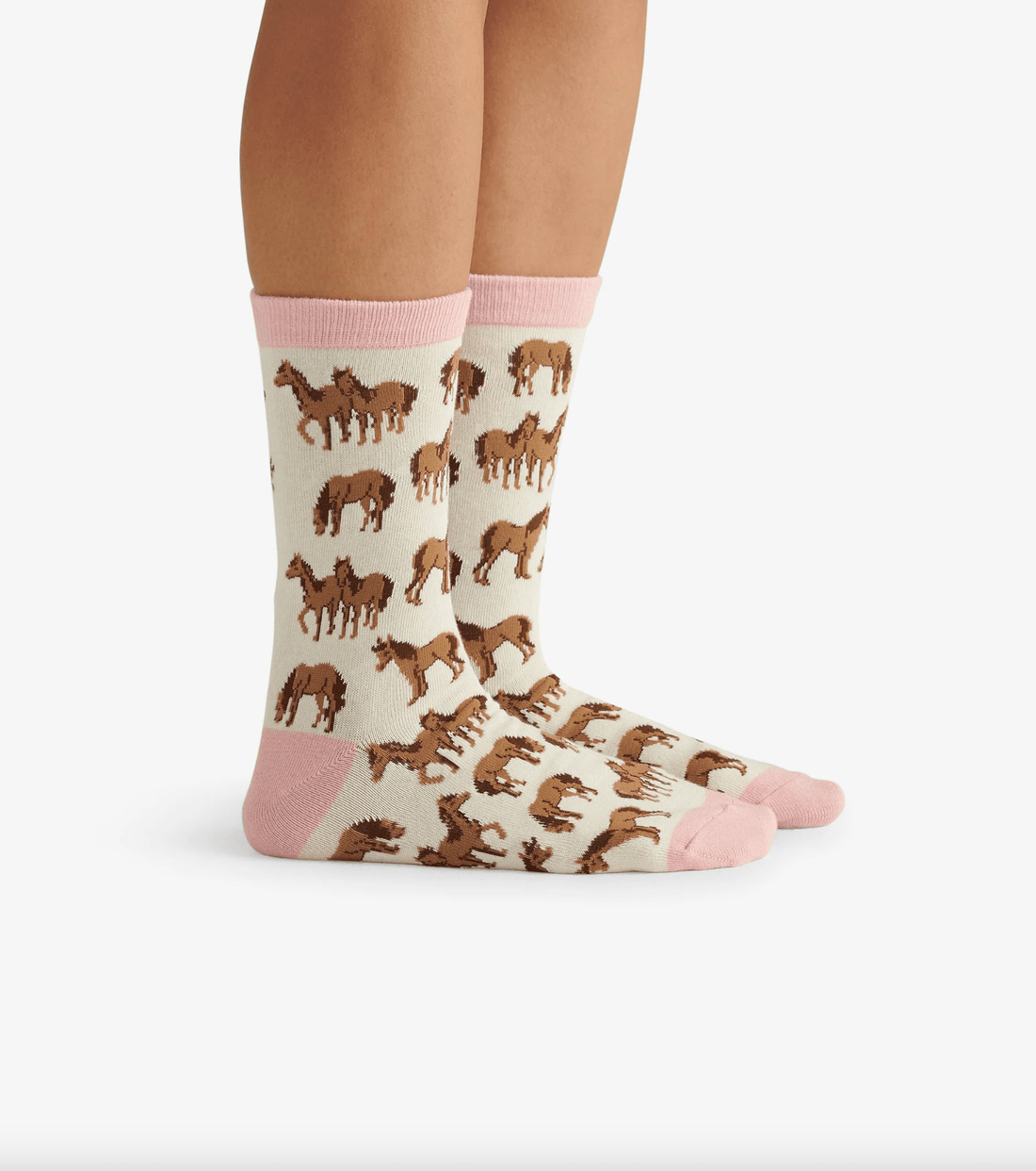 Field Of Dreams Women's Crew Socks - Whiskey Skies - HATLEY LITTLE BLUE HOUSE INC.