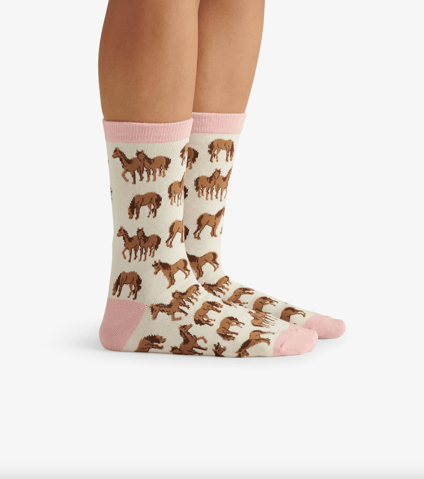 Field Of Dreams Women's Crew Socks - Whiskey Skies - HATLEY LITTLE BLUE HOUSE INC.