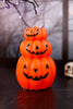 Flameless LED Happy Pumpkin - Whiskey Skies - TAG
