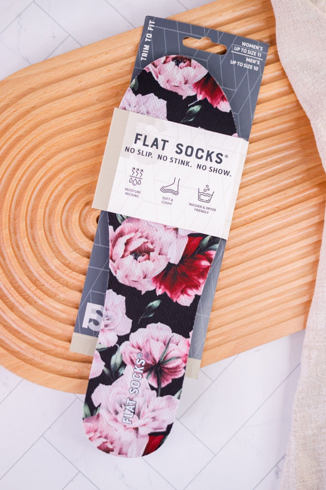 Flat Socks (6 Styles) - Whiskey Skies - FLAT SOCKS