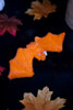 Flocked Bats Halloween Ornament (6 Colors) - Whiskey Skies - 180 DEGREES