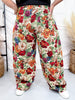 Floral Barrel Pants - Whiskey Skies - DAVI & DANI