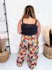 Floral Barrel Pants - Whiskey Skies - DAVI & DANI