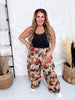 Floral Barrel Pants - Whiskey Skies - DAVI & DANI