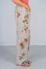 Floral Embroidered Grey Jeans - Whiskey Skies - OLI & HALI