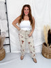 Floral Embroidered Grey Jeans - Whiskey Skies - OLI & HALI