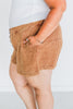 Flowy Western Chic "Range Riders" Saddle Colored Shorts - Whiskey Skies - 2 FLY CO.