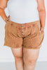 Flowy Western Chic "Range Riders" Saddle Colored Shorts - Whiskey Skies - 2 FLY CO.
