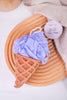 Forever Young Bath Pouf & Sponge Purple Cone - Whiskey Skies - CAIT+CO