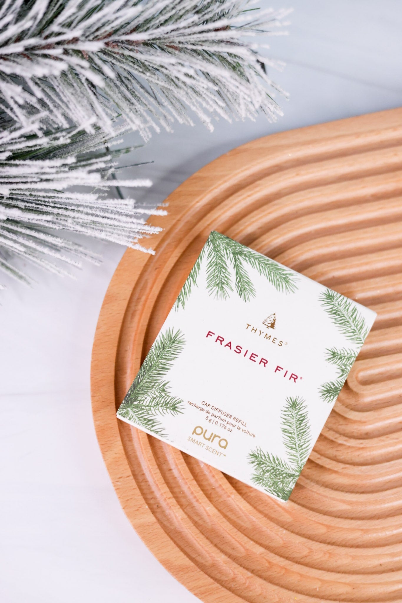 Frasier Fir Car Diffuser Refill By Thymes - Whiskey Skies - PURA