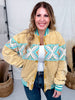 Fresh Outta The 90's Bomber Jacket - Whiskey Skies - STERLING KREEK