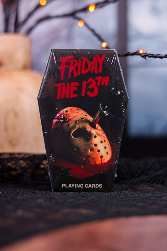 Friday the 13th Coffin Shaped Playing Cards - Whiskey Skies - NMR