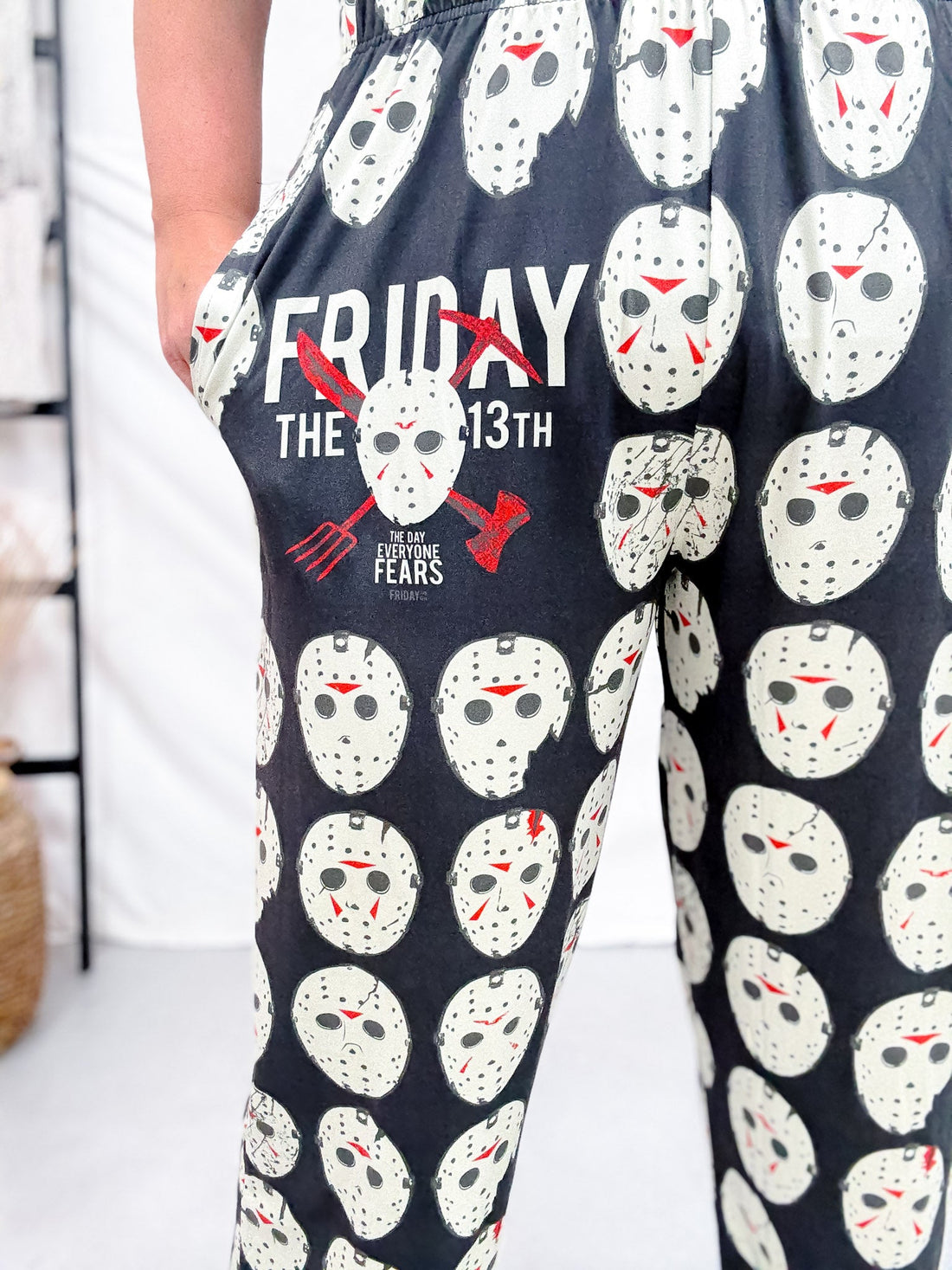 Friday The 13th Licensed Loungewear Pants - Whiskey Skies - BRIEF INSANITY