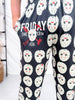 Friday The 13th Licensed Loungewear Pants - Whiskey Skies - BRIEF INSANITY