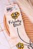 "Friendly Bitch" Women's Crew Socks - Whiskey Skies - BLUE Q