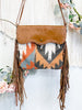 Fringe Aztec Bag - Whiskey Skies - OLAY BAGS