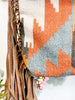 Fringe Aztec Bag - Whiskey Skies - OLAY BAGS