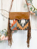 Fringe Aztec Bag - Whiskey Skies - OLAY BAGS