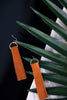 Fringe Saddle Earrings - Whiskey Skies - LESLIE CURTIS JEWLERY DESIGNS