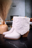 Frost Grey Saylor Ankle Boots - Whiskey Skies - VERY G