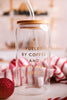 Fueled By Coffee & Christmas Music Glass Tumbler - Whiskey Skies - CREATIVE BRANDS