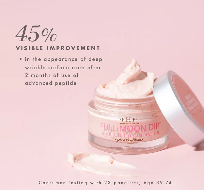 Full Moon Dip Iridescent Ageless Facial Mousse - Whiskey Skies - FARMHOUSE FRESH