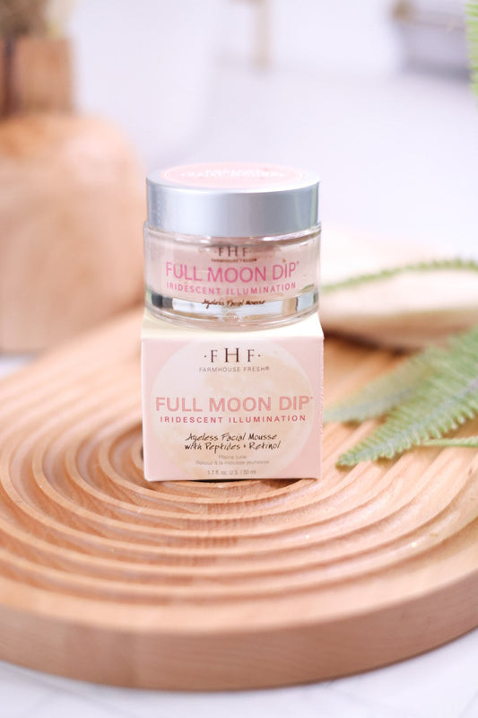 Full Moon Dip Iridescent Ageless Facial Mousse - Whiskey Skies - FARMHOUSE FRESH