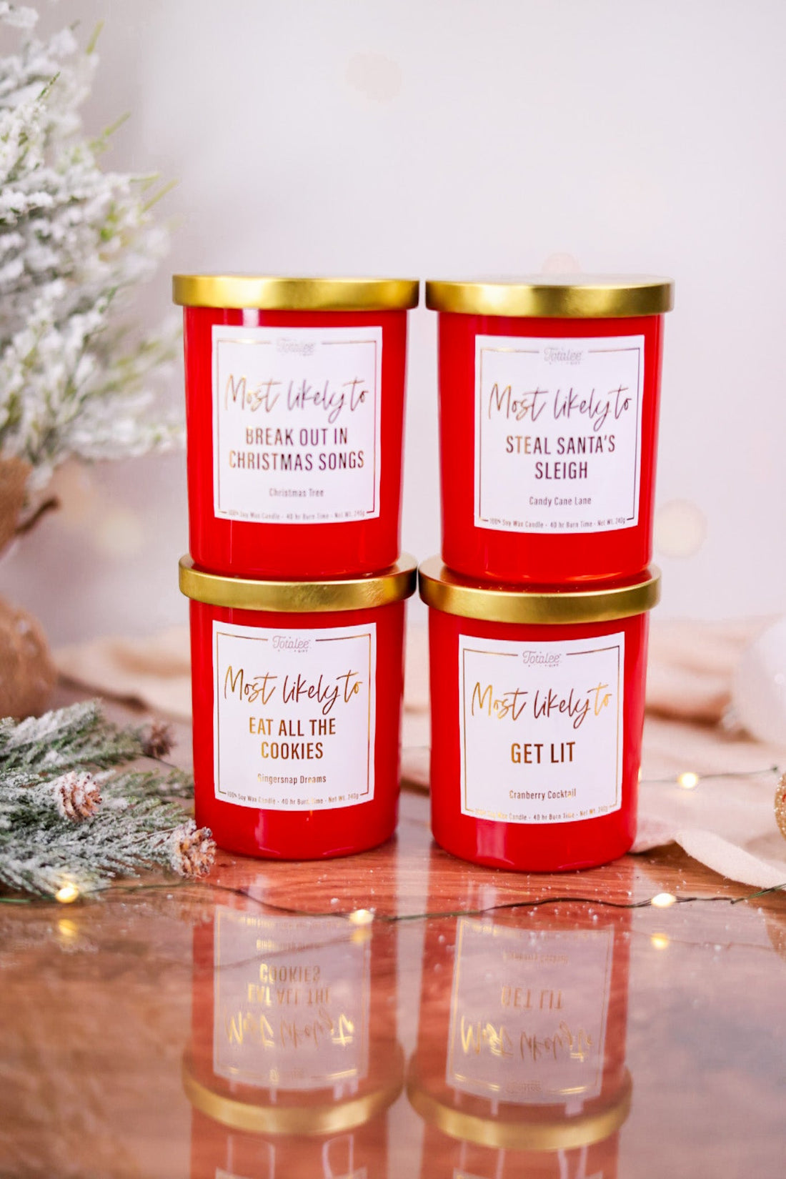 Funny Christmas Candles (4 Scents) - Whiskey Skies - TOTALEE GIFT