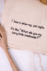Furry Little Freeloader Kitchen Towel - Whiskey Skies - ELLEMBEE
