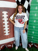 Gameday Goals Licensed Chicago Bears Short Sleeve Midi Tee - Whiskey Skies - GAMEDAY COUTURE