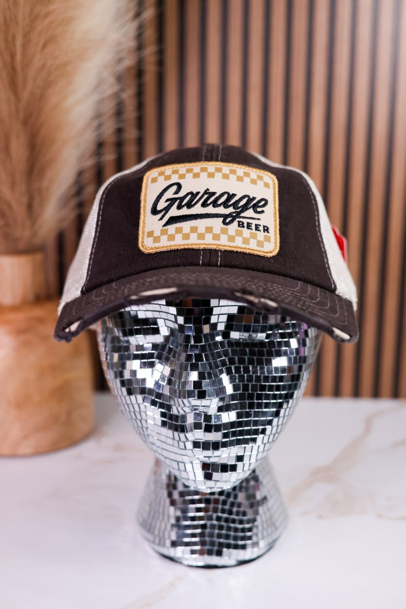 Garage Beer Trucker Hat - Whiskey Skies - AMERICAN NEEDLE
