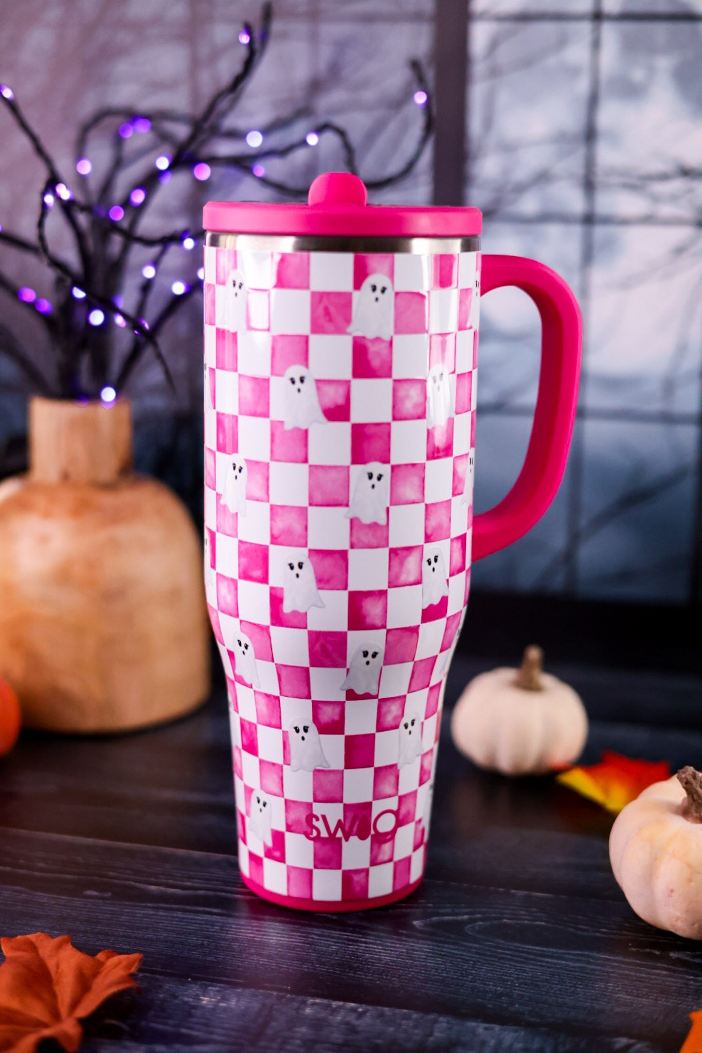 Ghost Check 40oz Mega Mug - Whiskey Skies - SWIG LIFE