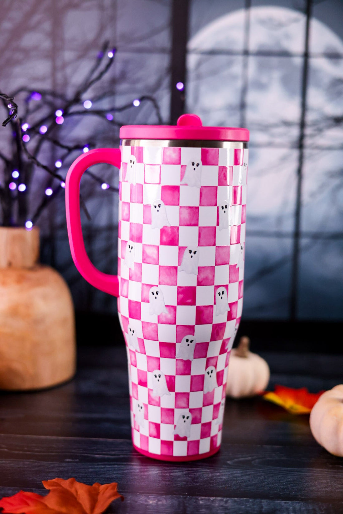 Ghost Check 40oz Mega Mug - Whiskey Skies - SWIG LIFE