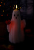 Ghost With Pumpkin LED Wax Decorative Candle Figure - Whiskey Skies - SPECIAL T IMPORTS INC
