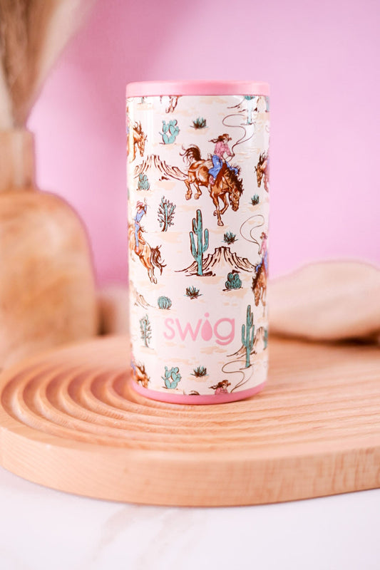 Giddy Up 12oz Skinny Can Cooler - Whiskey Skies - SWIG LIFE