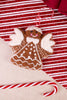 Gingerbread Angel Wool Ornament - Whiskey Skies - KARMA