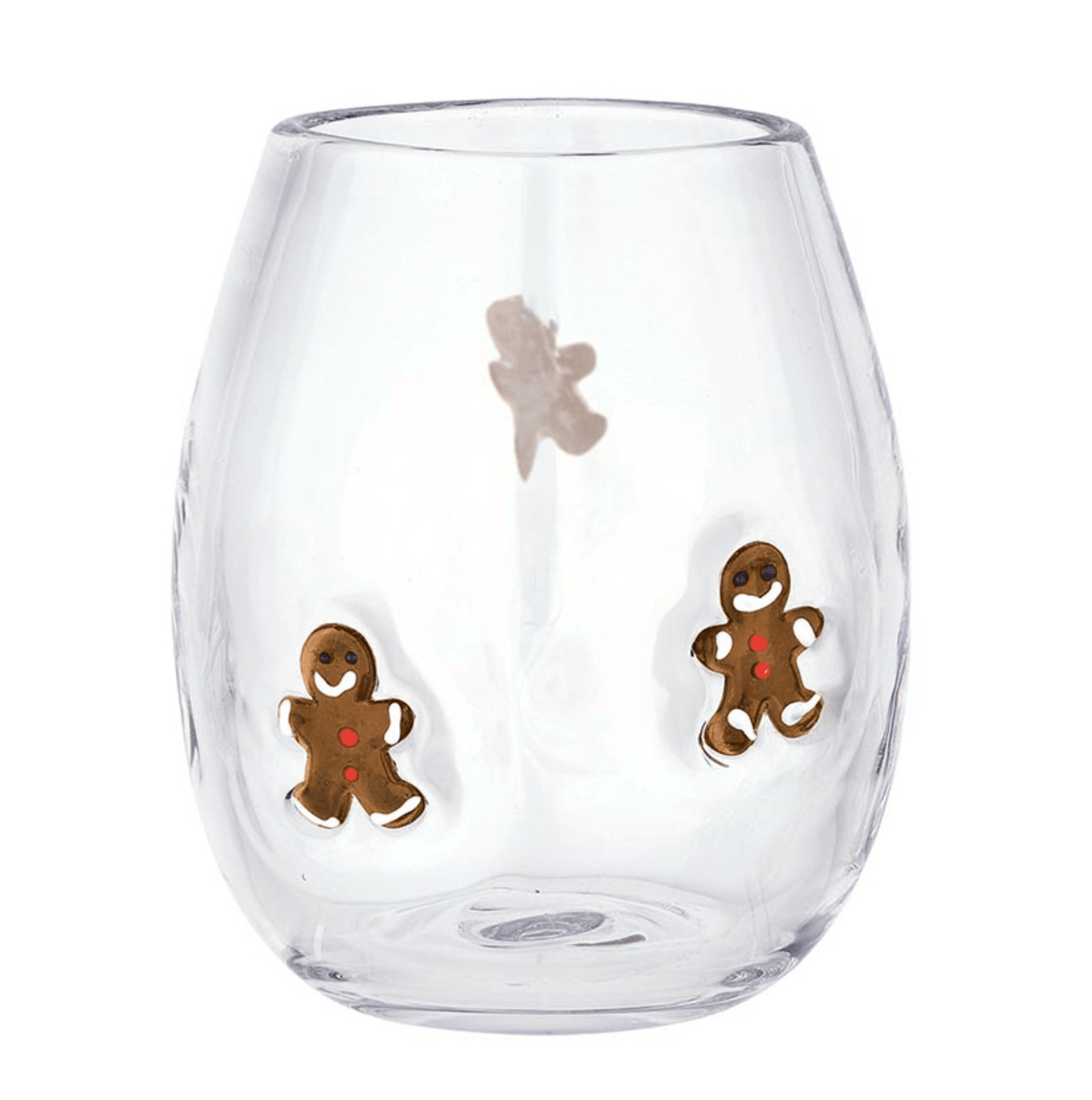 Gingerbread Icon Wine Glass - Whiskey Skies - CREATIVE BRANDS