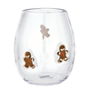 Gingerbread Icon Wine Glass - Whiskey Skies - CREATIVE BRANDS