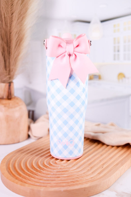 Gingham Leakproof To - Go Tumbler - Whiskey Skies - SWIG LIFE