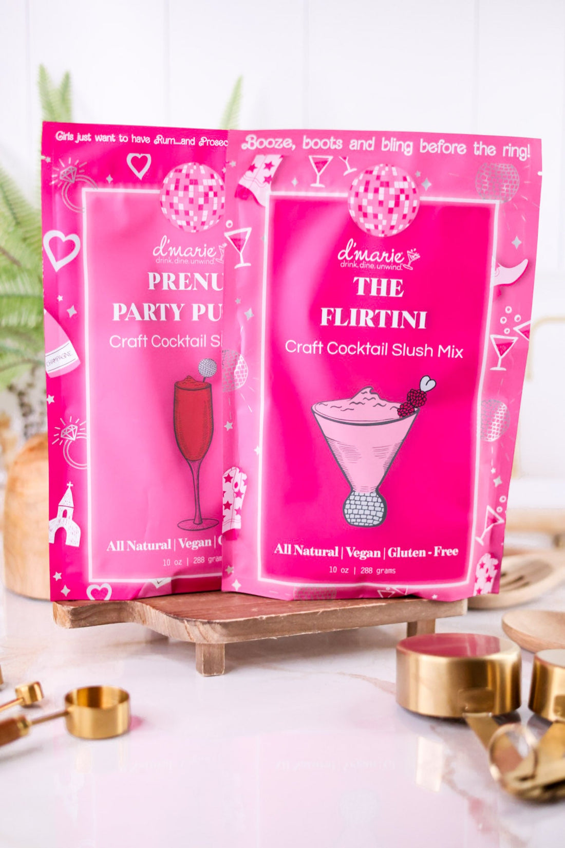 Girls Night Craft Cocktail Slush Mixes (2 Flavors) - Whiskey Skies - D'MARIE, INC