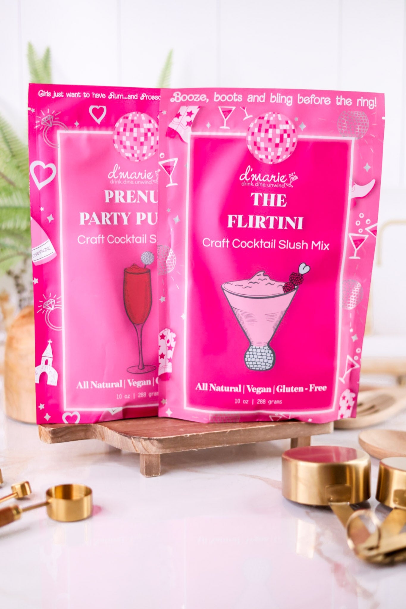 Girls Night Craft Cocktail Slush Mixes (2 Flavors) - Whiskey Skies - D'MARIE, INC