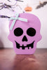 Glitter & Epoxy Pastel Skull Tabletop Sitters (3 Colors) - Whiskey Skies - TRANSPAC