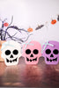 Glitter & Epoxy Pastel Skull Tabletop Sitters (3 Colors) - Whiskey Skies - TRANSPAC