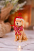 Glittering Christmas Dog Ornaments (4 Styles) - Whiskey Skies - RAZ IMPORTS