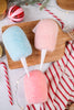 Glittering Cotton Candy Ornaments (3 Colors) - Whiskey Skies - GERSON COMPANIES