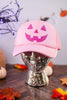 Glittery Pink Jack - O - Lantern Trucker Hat - Whiskey Skies - STATED BRANDS