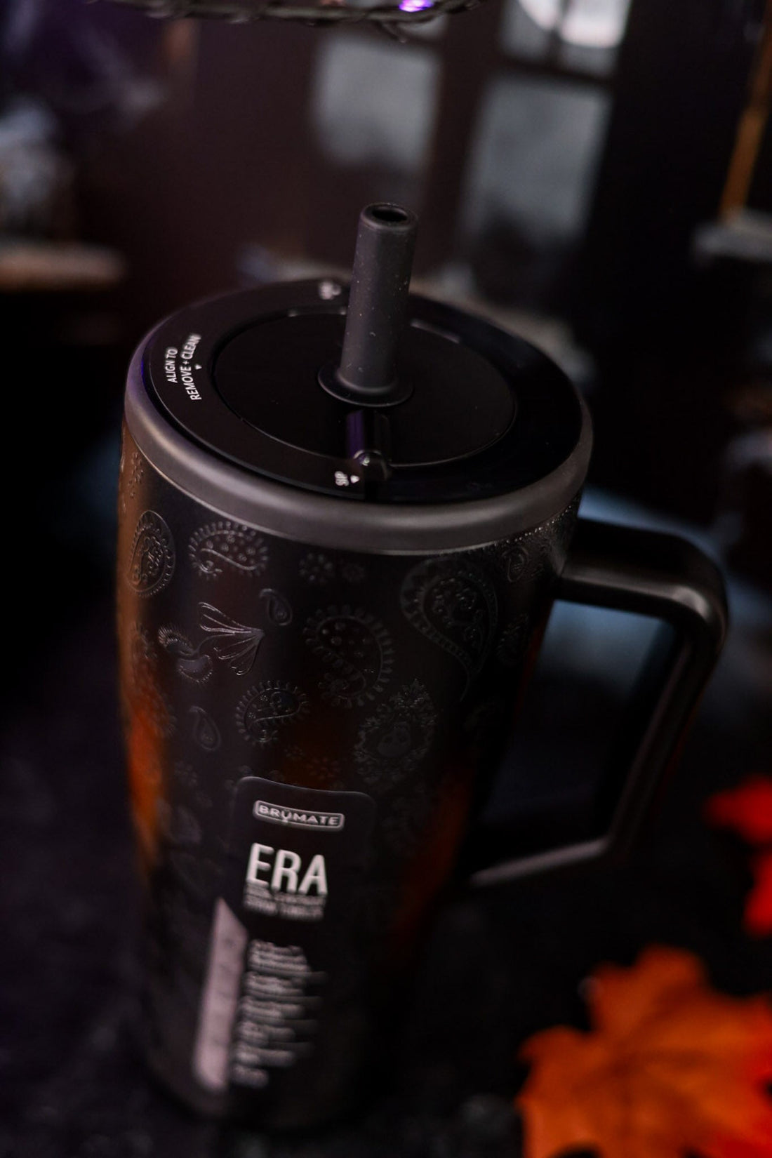 Glow In The Dark Phantom Paisley 30oz Era Tumbler - Whiskey Skies - BRUMATE